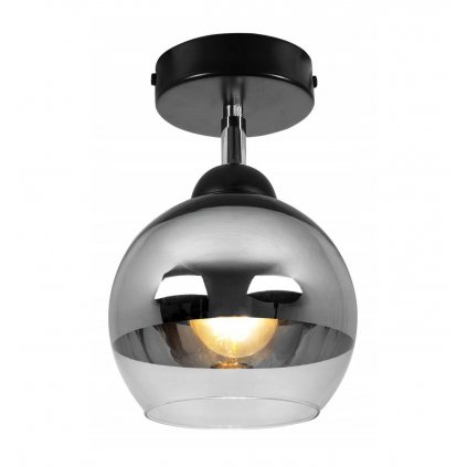 modernistyczny reflektor z efektem chrom