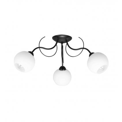 stylowa lampa sufitowa metal dwa kolory