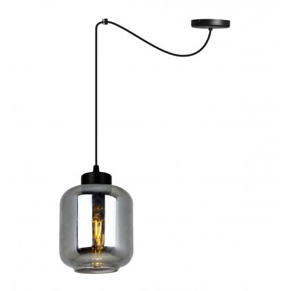 lampa spider novalja industrialna regulowana szklany klosz