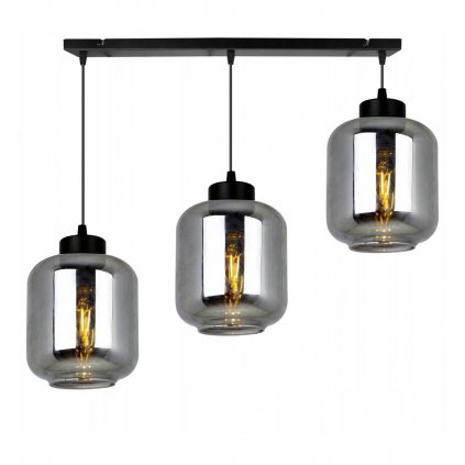 funkcjonalna lampa wiszaca novalja klosze z barwionego szkla