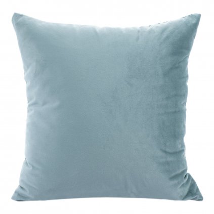 DEKORAČNÍ POVLAK NA POLŠTÁŘ MELANIE 40X40 CM SVĚTLEMODRÁ