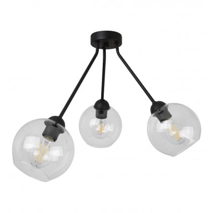 nowoczesna lampa sufitowa trio haga kuliste klosze