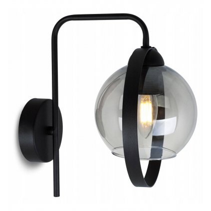 modny metalowy kinkiet w industrialnej stylistyce