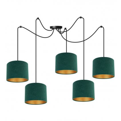 regulowana lampa wiszaca spider mediolan oryginalny design