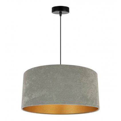 elegancka regulowana lampa wiszaca mediolan oliwkowa z efektem zlota