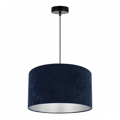 efektowna lampa wiszaca z kloszem z materialu i regulacja wysokosci