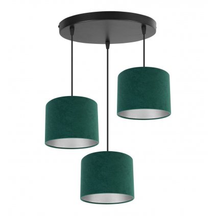 designerski zyrandol mediolan wiszace abazury welurowe z regulacja wysokosci