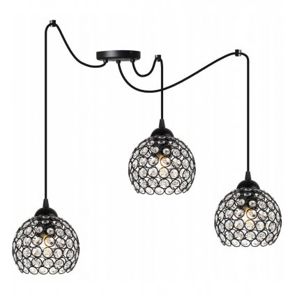 nowoczesna lampa w stylu art deco typu pajak