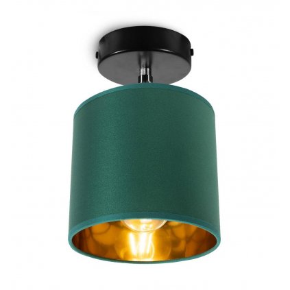 nowoczesny kinkiet reflektor z dekoracyjnym abazurem spot gama