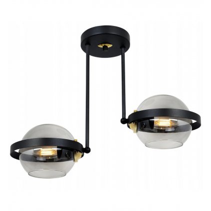 nowoczesne oswietlenie z efektownymi szklanymi kloszami