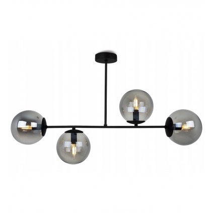 industrialna lampa wiszaca z kloszami szklane kule