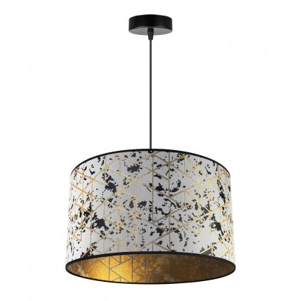 lampa wiszaca sufitowa werona z abazurem w nowoczesne wzory