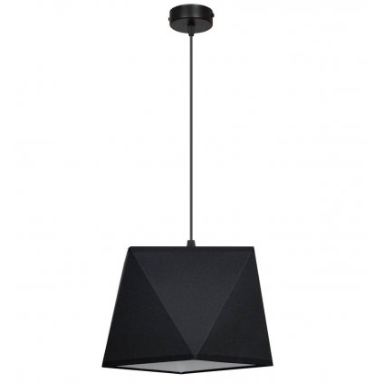 nowoczesna lampa wiszaca abazur diament