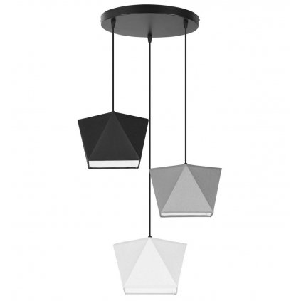 lampa wiszaca regulowana abazur diament led