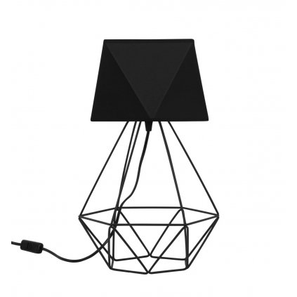 lampka nocna nowoczesna abazur diament loft