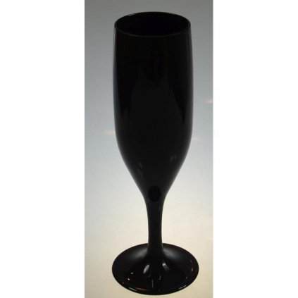 poliweglan kieliszek szampan 180ml czarny