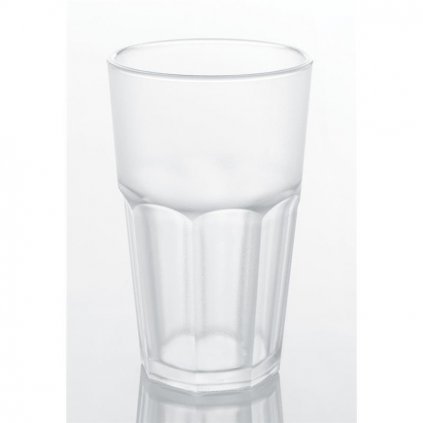 poliweglan szklanka 400ml frosted premium