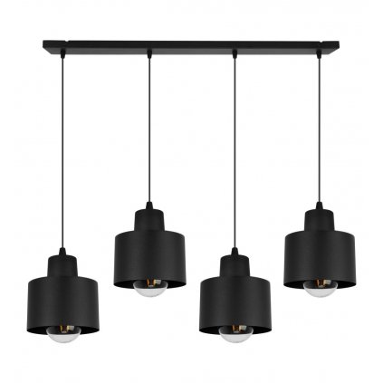 lampa sufitowa wiszaca nowoczesna metalowa listwa panta led e27