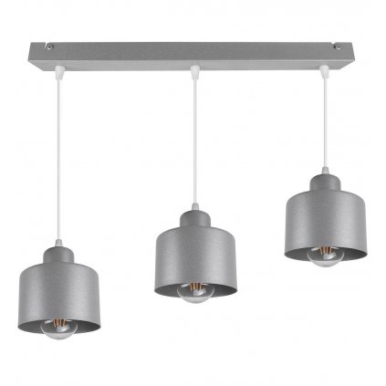 lampa wiszaca z metalu regulowana na listwie