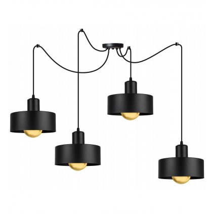 nowoczesna loftowa lampa typu pajak z regulacja