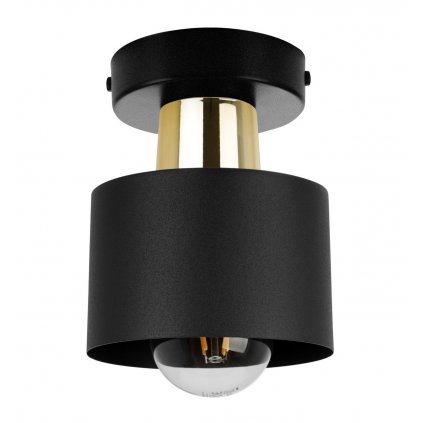 lampa sufitowa kinkiet plafon czarny klosz panta