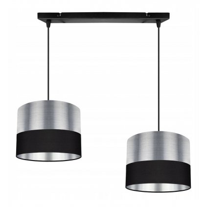 elegancka regulowana lampa wiszaca z efektem szczotkowania