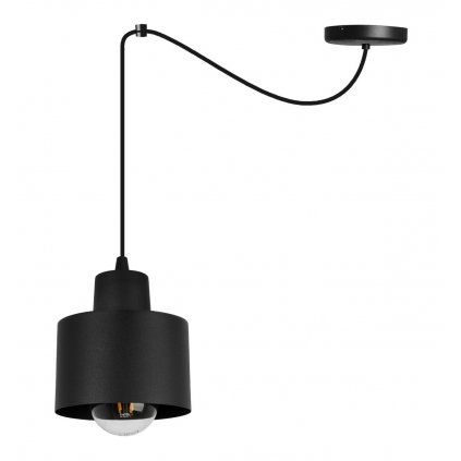 lampa wiszaca nowoczesna typu pajak metalowa panta led e27