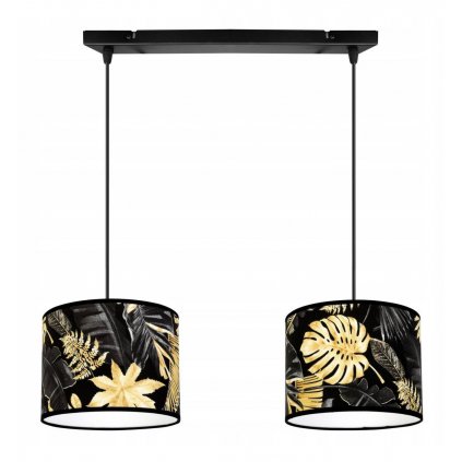 lampa nowoczesna z abazurem i regulacja dlugosci