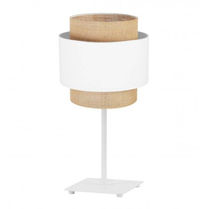 lampka nocna boho gia z abazurem juta