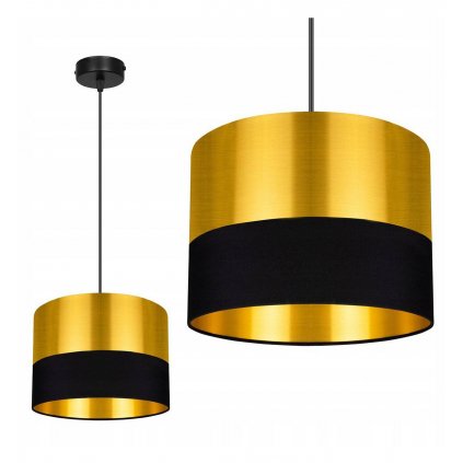 nowoczesna ekskluzywna zlota lampa wiszaca