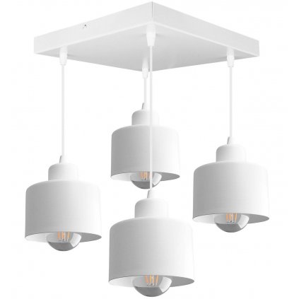 stylowa lampa wiszaca z regulacja wysokosci metalowa