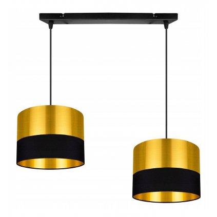 elegancka wiszaca lampa regulowana z dekoracyjnym detalem