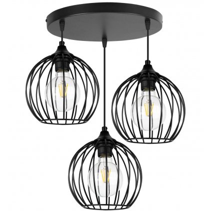 lampa wiszaca metalowa regulowana loft