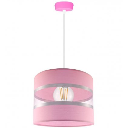 lampa wiszaca pojedyncza z abazurem dziecieca