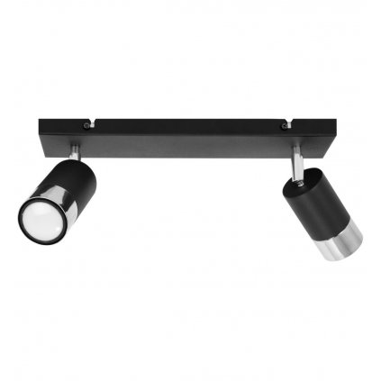 nowoczesna lampa sufitowa reflektory spoty na listwie hugo