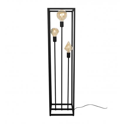 nowoczesna lampa podlogowa stojaca w stylu loftowym z metalu cage