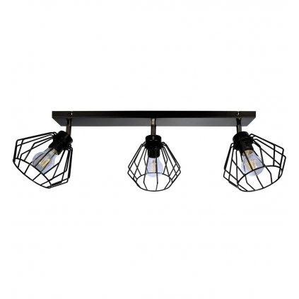 lampa sufitowa zyrandol loft metal