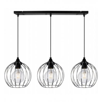 nowoczesna metalowa lampa wiszaca industrialna z regulacja