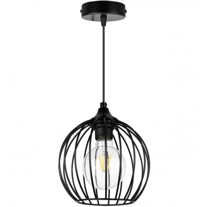 lampa wiszaca pojedyncza loft z metalu led