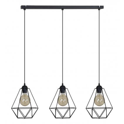 oryginalna lampa wiszaca 3 plomienna loft