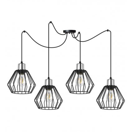 nowoczesna lampa wiszaca zyrandol typu pajak spider nuvola