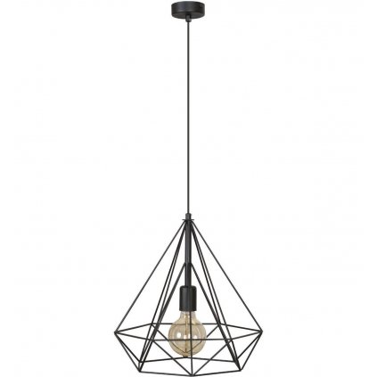 lampa wiszaca diament loft 1 plomienna