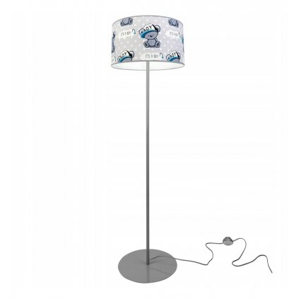 nowoczesna lampa stojaca dziecieca do chlopiecego pokoju