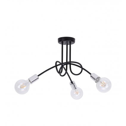 lampa loft sufitowa trzy kolory