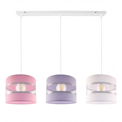 lampa wiszaca z abazurami nowoczesna dziecieca