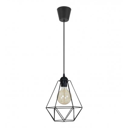 lampa pojedyncza wiszaca w stylu loft nowoczesna