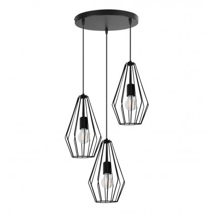 lampa industrialna regulowana metalowa wiszaca