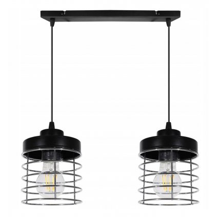 nowoczesna lampa wiszaca w stylu industrialnym