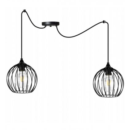 nowoczesna lampa wiszaca w industrialnym stylu