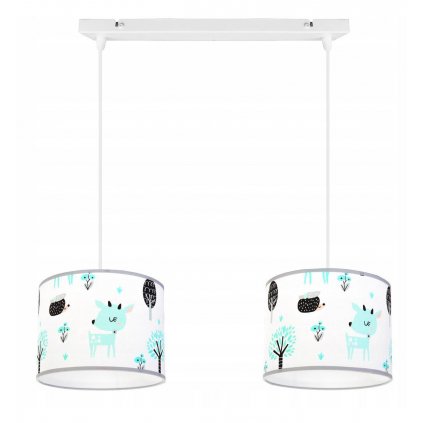 nowoczesna regulowana lampka wiszaca do pokoju dzieciecego